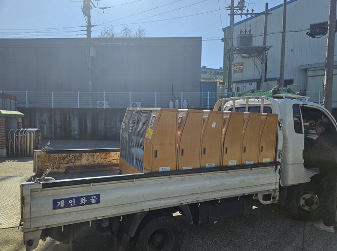 원적외선히터기 임대 출고